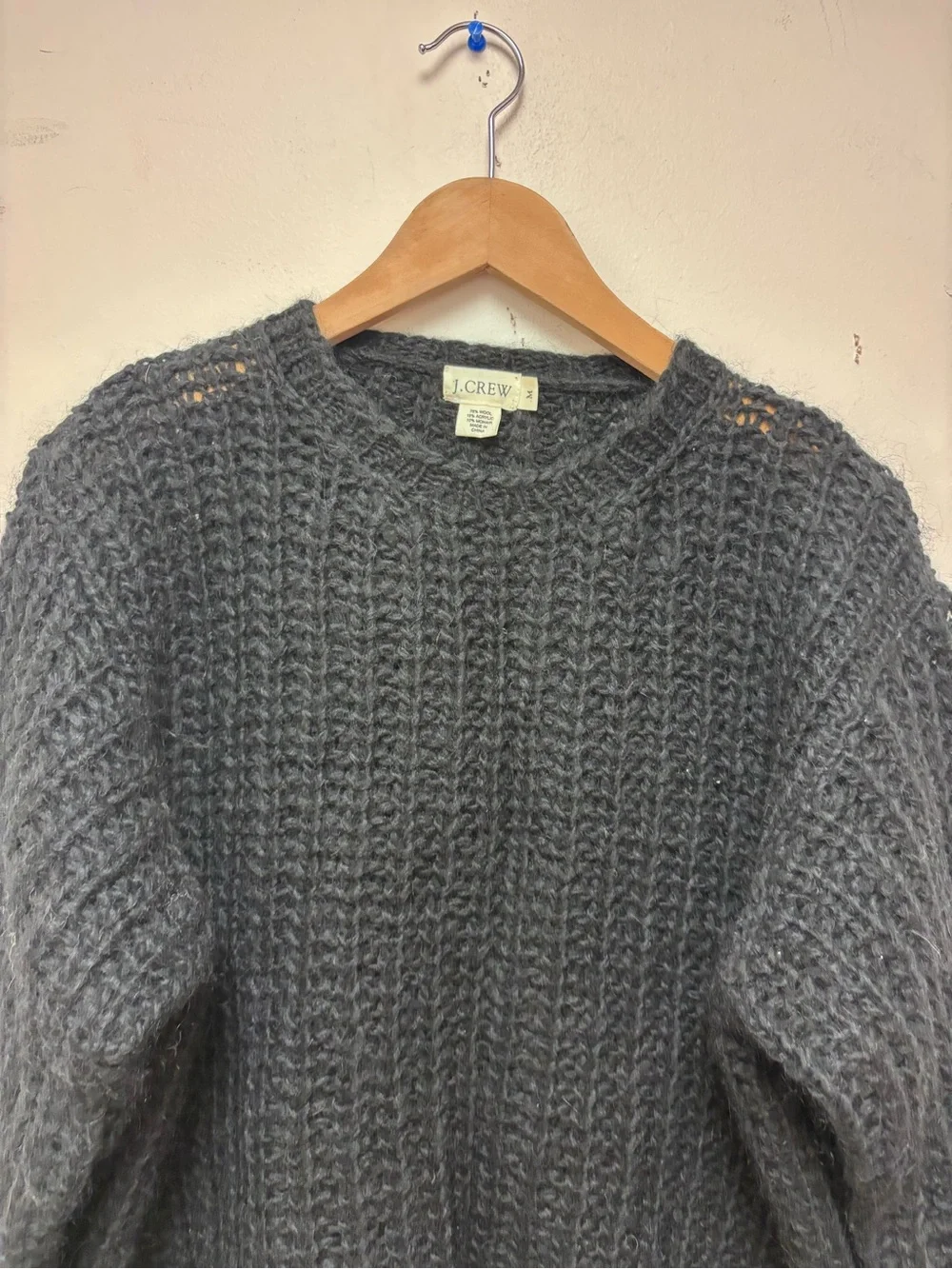 J. Crew Loose Knit Wool Blend Sweater